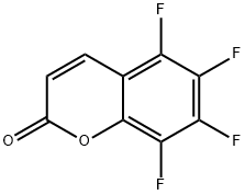 5,6,7,8-TETRAFLUOROCOUMARIN Structure