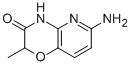 6-AMINO-2-METHYL-2H-PYRIDO[3,2-B][1,4]OXAZIN-3(4H)-ONE 구조식 이미지