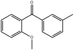 2-METHOXY-3'-METHYLBENZOPHENONE Structure
