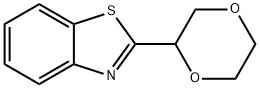 벤조티아졸,2-(1,4-디옥산-2-일)-(9CI) 구조식 이미지