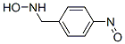 Benzenemethanamine,  N-hydroxy-4-nitroso- Structure