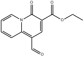 Этил-1-формил-4-оксо-4H-хинолизин-3-карбоксилат структурированное изображение