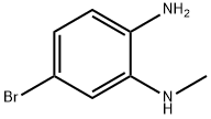 1,2-BENZENEDIAMINE, 4-BROMO-N2-METHYL- 구조식 이미지