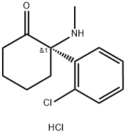(S)-(+)-Ketamine hydrochloride 구조식 이미지