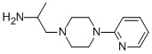 1-[4-(pyridin-2-yl)piperazin-1-yl]propan-2-amine Structure