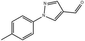 1-(4-메틸페닐)-1H-피라졸-4-카브알데하이드 구조식 이미지