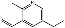 Pyridine, 3-ethenyl-5-ethyl-2-methyl- (9CI) Structure