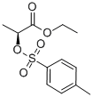 (S)-2-(TOLUENE-4-SULFONYLOXY)-PROPIONIC ACID ETHYL ESTER Structure