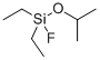 Diethylfluoro(isopropyloxy)silane Structure