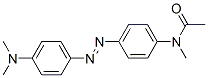 4'-[[p-(Dimethylamino)phenyl]azo]-N-methylacetanilide Structure