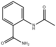 2-(ACETYLAMINO)BENZENECARBOXAMIDE Structure