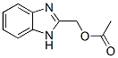 1H-Benzimidazole-2-methanol,acetate(ester)(9CI) Structure