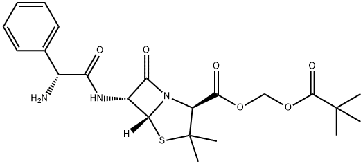 Пивампициллин структурированное изображение
