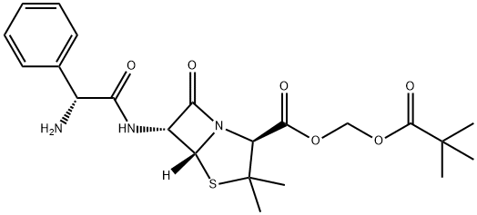 PIVAMPICILLIN Structure