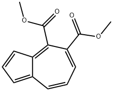 4,5-Azulenedicarboxylic acid dimethyl ester Structure