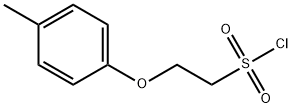 2-(4-methylphenoxy)ethanesulfonyl chloride(SALTDATA: FREE) Structure