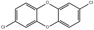 2,7-DICHLORODIBENZO-P-DIOXIN 구조식 이미지
