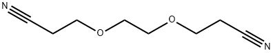 Ethylene Glycol Bis(propionitrile) Ether 구조식 이미지
