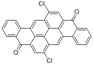 6,14-dichloropyranthrene-8,16-dione Structure