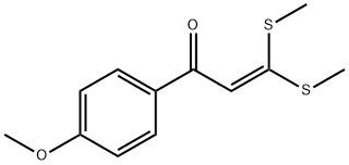 1-(4-METHOXY-PHENYL)-3,3-BIS-METHYLSULFANYL-PROPENONE Structure