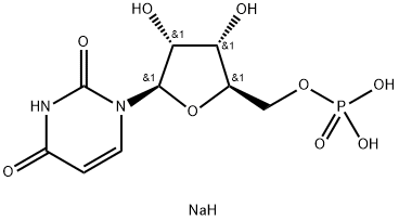 Disodium uridine-5'-monophosphate Structure