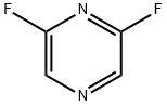 2,6-Difluoropyrazine Structure