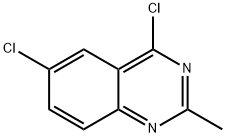 4,6-DICHLORO-2-METHYLQUINAZOLINE 구조식 이미지