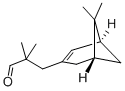α,α,6,6-테트라메틸비사이클로[3.1.1]헵-2-텐-2-프로판알 구조식 이미지