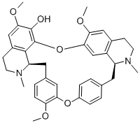 Demethyl tetrandrine Structure