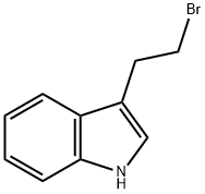 3-(2-BROMOETHYL)INDOLE 구조식 이미지