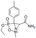 [3-(Aminocarbonyl)-2-(4-methylphenyl)aziridin-2-yl]phosphonic acid diethyl ester Structure