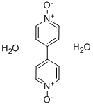 4,4'-DIPYRIDYL N,N'-DIOXIDE HYDRATE, 98% 구조식 이미지