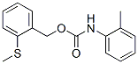 Carbamic acid, (2-methylphenyl)-, [2-(methylthio)phenyl]methyl ester (9CI) Structure