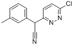 2-(6-CHLOROPYRIDAZIN-3-YL)-2-(3-METHYLPHENYL)ACETONITRILE Structure
