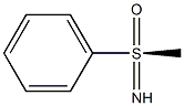 (S)-(+)-S-METHYL-S-PHENYLSULFOXIMINE 구조식 이미지