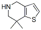 Thieno[3,2-c]pyridine, 4,5,6,7-tetrahydro-7,7-dimethyl- (9CI) Structure