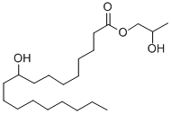 hydroxyoctadecanoic acid, monoester with propane-1,2-diol Structure