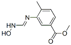 벤조산,3-[[(하이드록시아미노)메틸렌]아미노]-4-메틸-,메틸에스테르 구조식 이미지