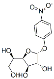 .alpha.-D-Glucofuranoside,4-니트로페닐 구조식 이미지
