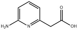 2-Pyridineacetic acid, 6-amino- (9CI) 구조식 이미지