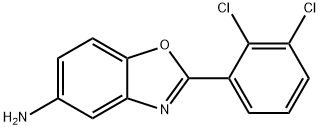 2-(2,3-DICHLORO-PHENYL)-BENZOOXAZOL-5-YLAMINE Structure