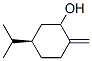 Cyclohexanol,2-methylene-5-(1-methylethyl)-,(5R)-(9CI) 구조식 이미지