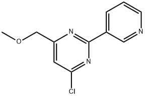 339279-00-4 4-Chloro-6-(methoxymethyl)-2-(pyridin-3-yl)pyrimidine
