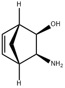 Bicyclo[2.2.1]hept-5-en-2-ol, 3-amino-, (1R,2R,3S,4S)- (9CI) Structure