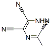 2-Butenedinitrile,  2-amino-3-[(1-cyanoethylidene)amino]- Structure