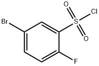 5-Bromo-2-fluorobenzenesulphonyl chloride 98% Structure