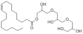 oleic acid, monoester with triglycerol Structure