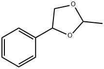 2-methyl-4-phenyl-1,3-dioxolane Structure