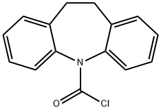Iminodibenzylcarbonyl chloride 구조식 이미지