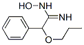 N1-Hydroxy-2-propoxy-2-phenylacetamidine Structure